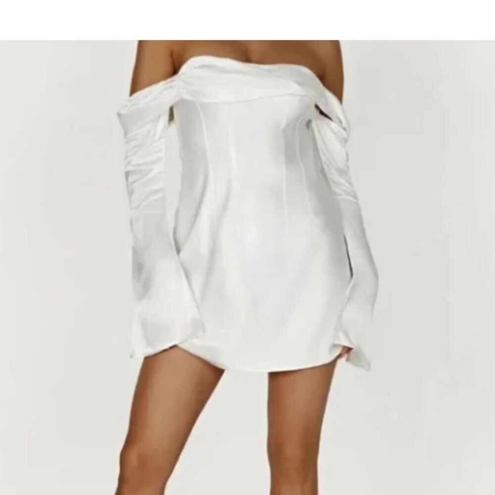 Meshki Women's White Dress